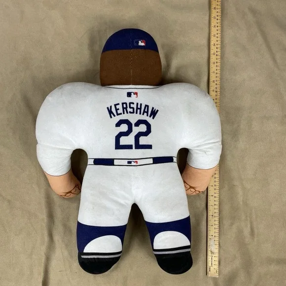 MLB Rallymen Clayton Kershaw Los Angeles Dodgers Player Plush Large